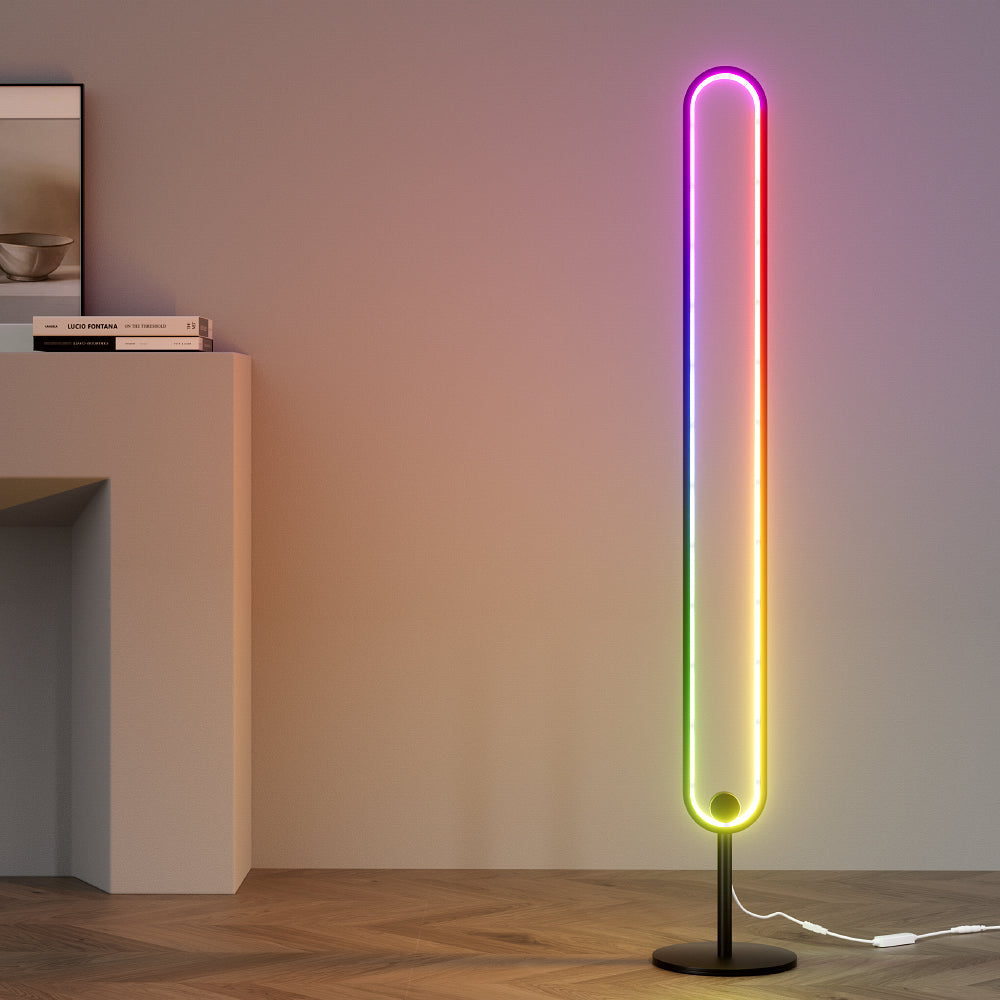 ThroneX Lumina – Smart RGB Floor Lamp | Precision Lighting for Gamers & Creators