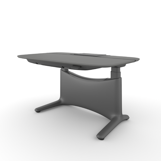 ThroneX Ascend – Obsidian Black Precision Ergonomic Desk